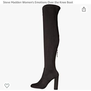 Over the knee high Steve Madden boots